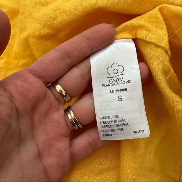 FARM RIO One-Shoulder Open-Waist Midi Dress - Picture 11 of 11